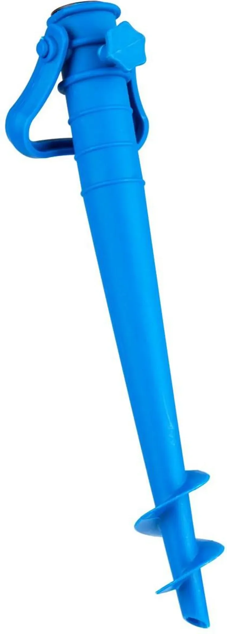 Enero Camp Schraubbasis für Sonnenschirm – Blau, Ø 22–32 mm